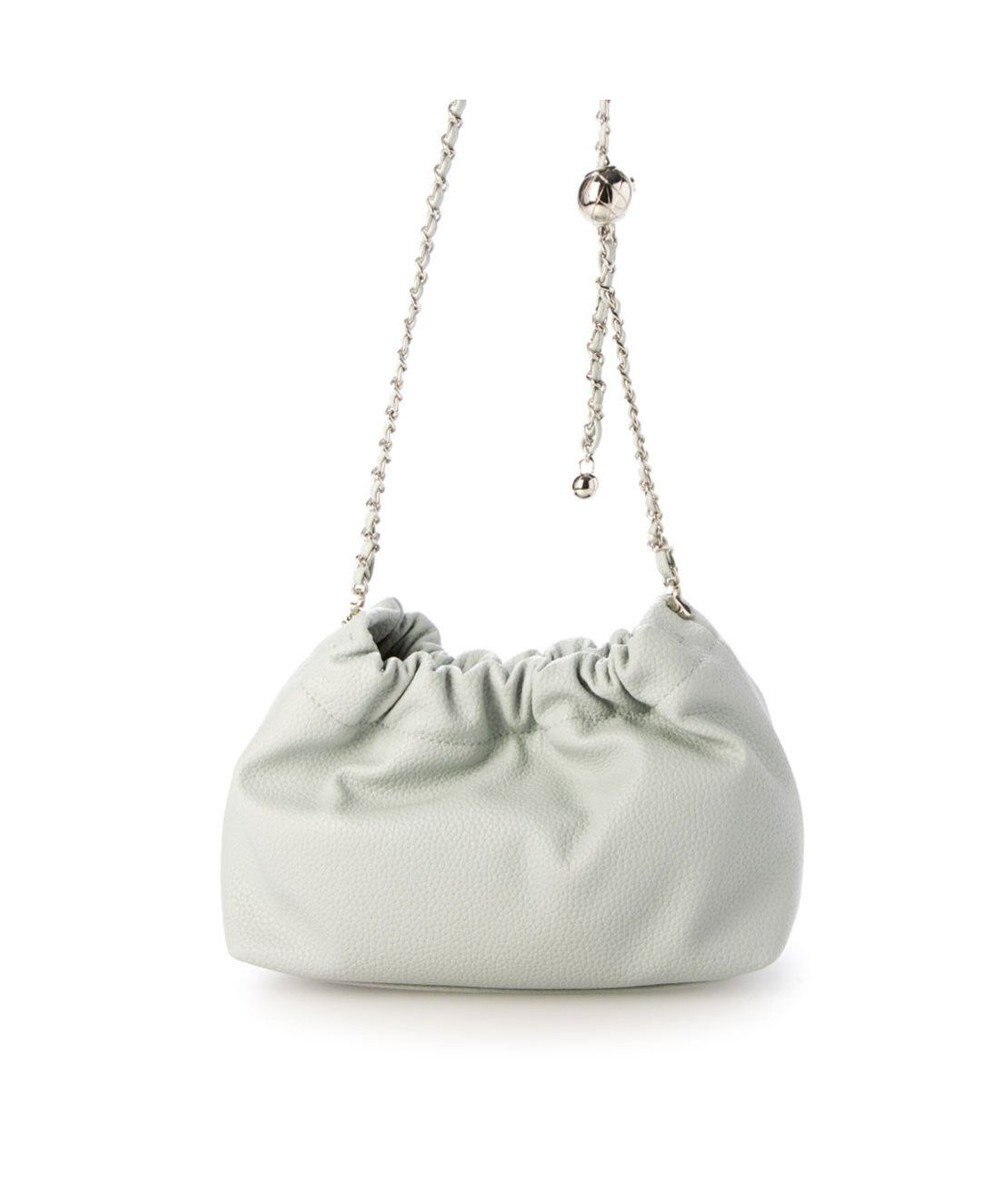 UNBILLION カシュカシュ cachecache / 口元ギャザーチェーンショルダー 