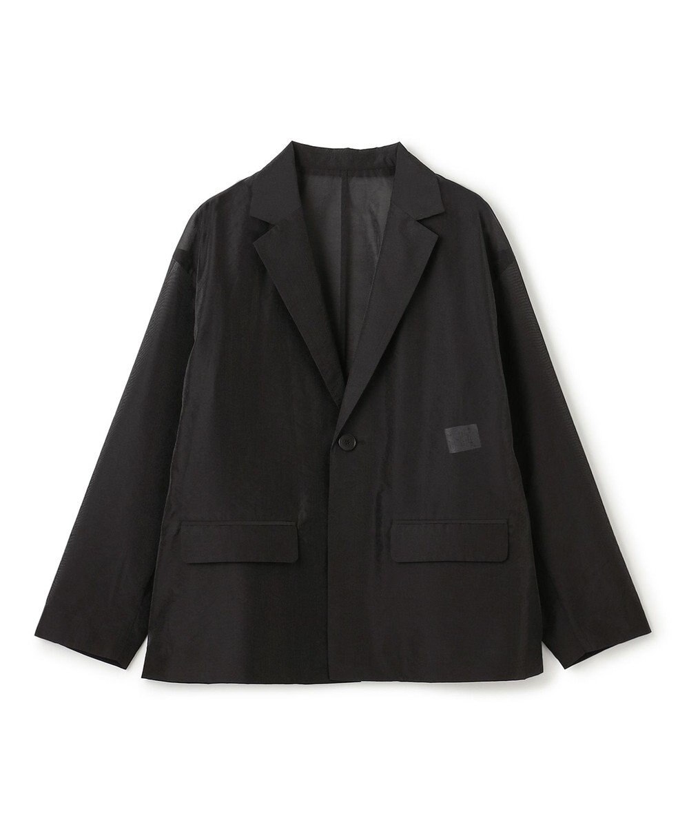 uncrave 【久慈暁子さん着用】シアー オーガンジー シャツ ジャケット 