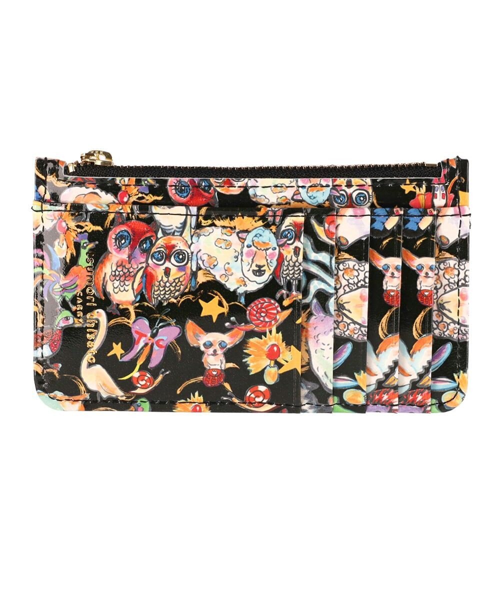 tsumori chisato CARRY 森のどうぶつたち フラグメントケース　マルチケース　【キャッシュレスに最適】 