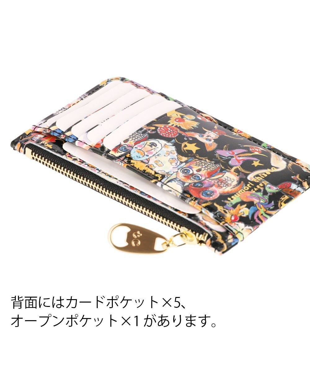 tsumori chisato CARRY 森のどうぶつたち フラグメントケース　マルチケース　【キャッシュレスに最適】 