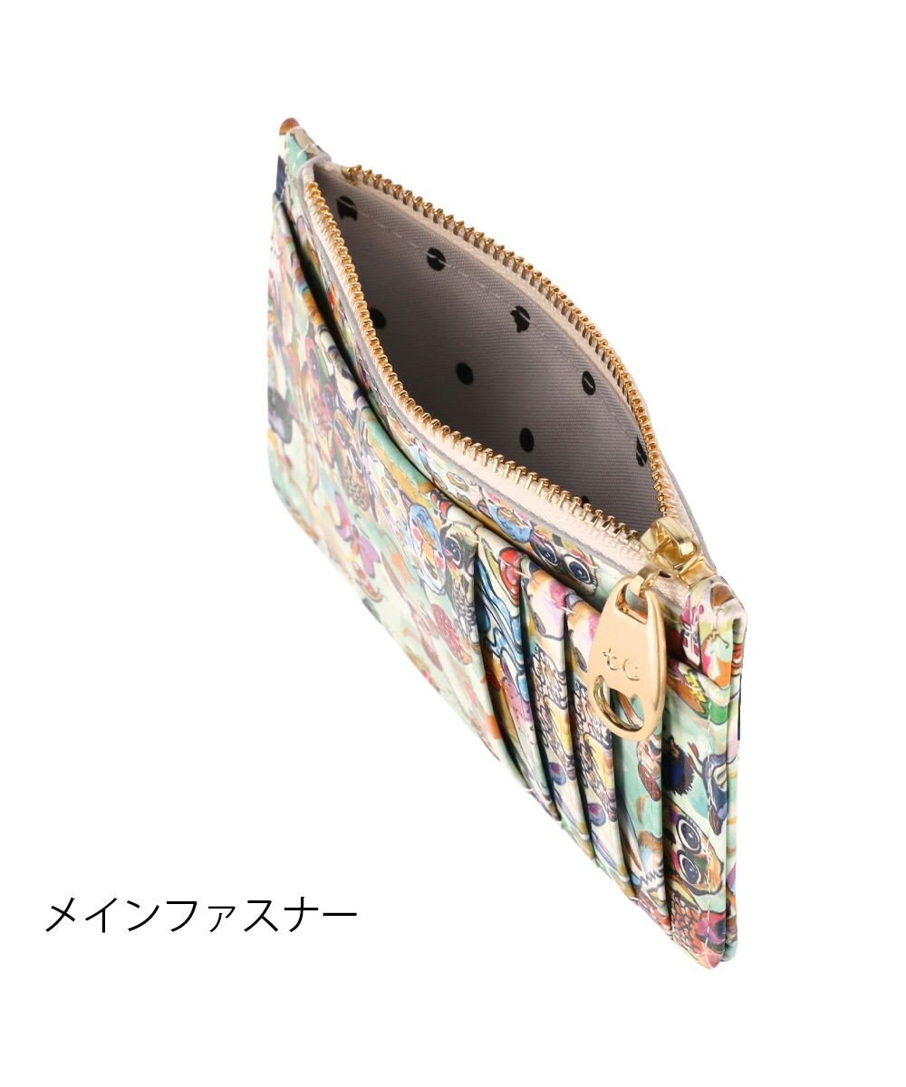 tsumori chisato CARRY 森のどうぶつたち フラグメントケース　マルチケース　【キャッシュレスに最適】 