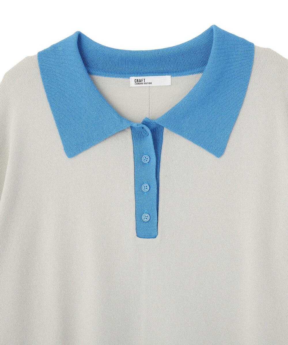 CRAFT STANDARD BOUTIQUE ポロニットプルオーバー 