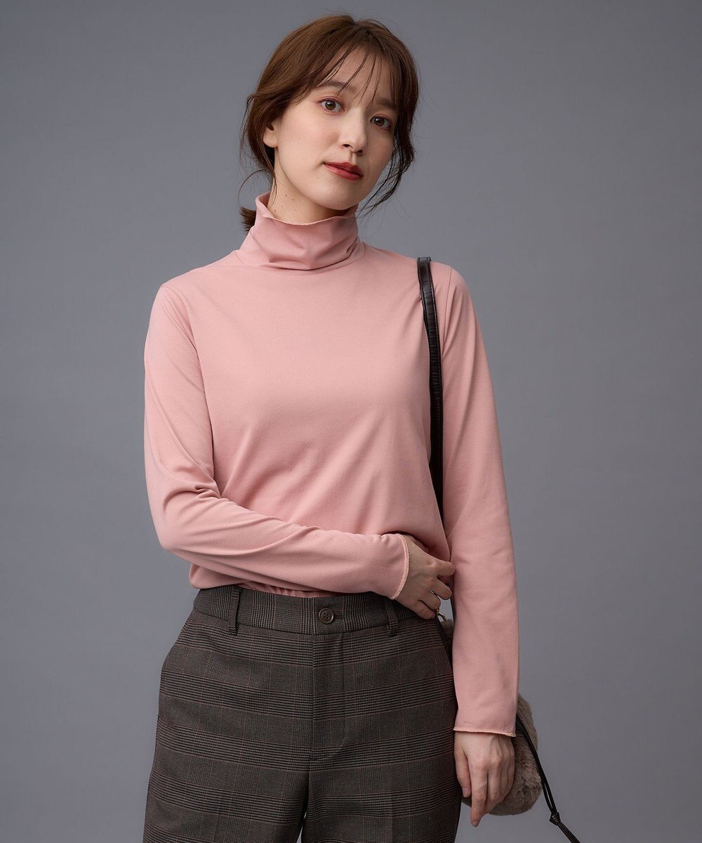 ANY L シアータートルネック 