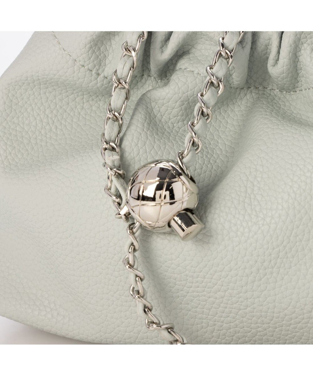 UNBILLION カシュカシュ cachecache / 口元ギャザーチェーンショルダー 