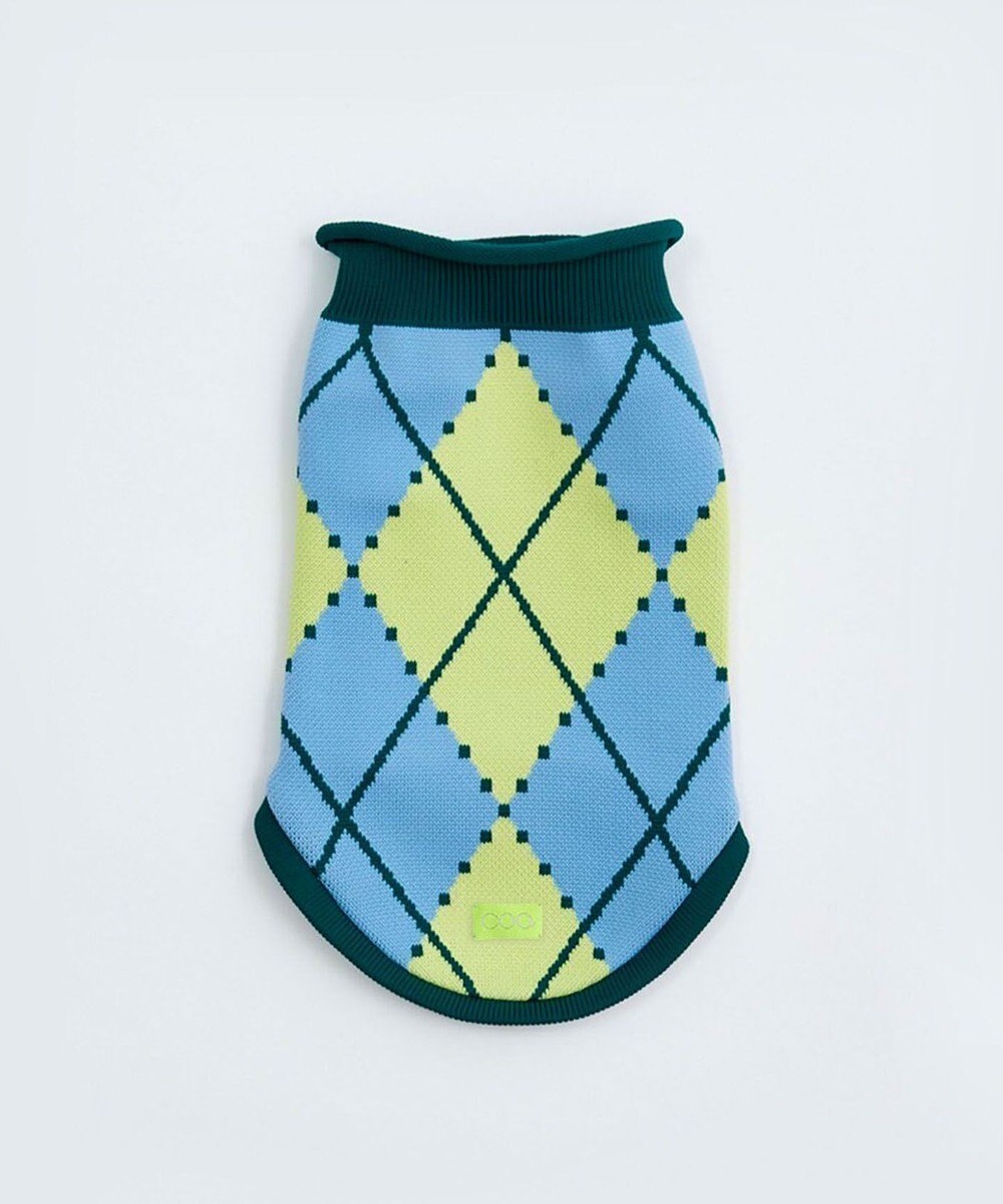 COQ VINTAGE SWEATER アーガイルドッグウェア 