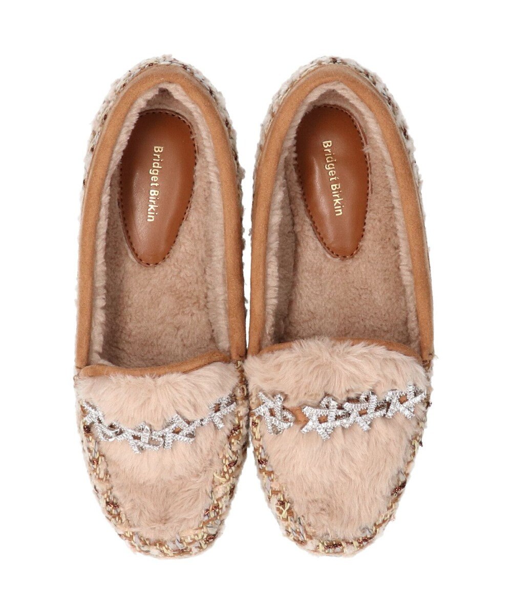 Bridget Birkin 【Bridget Birkin】ラインスタームートンシューズ 