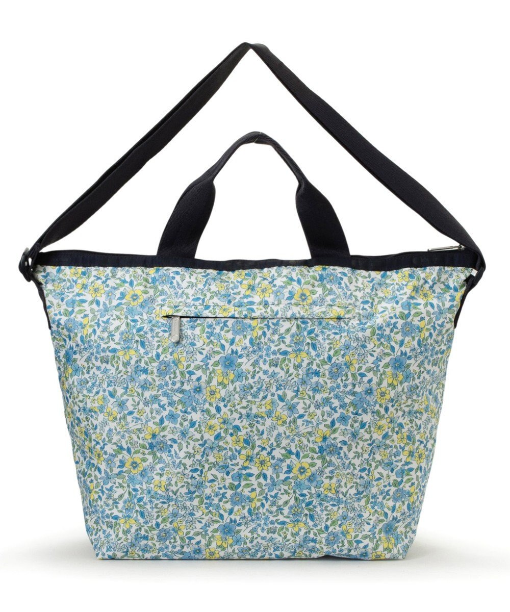 LeSportsac DELUXE EASY CARRY TOTE/タペストリーフラワーブルー 