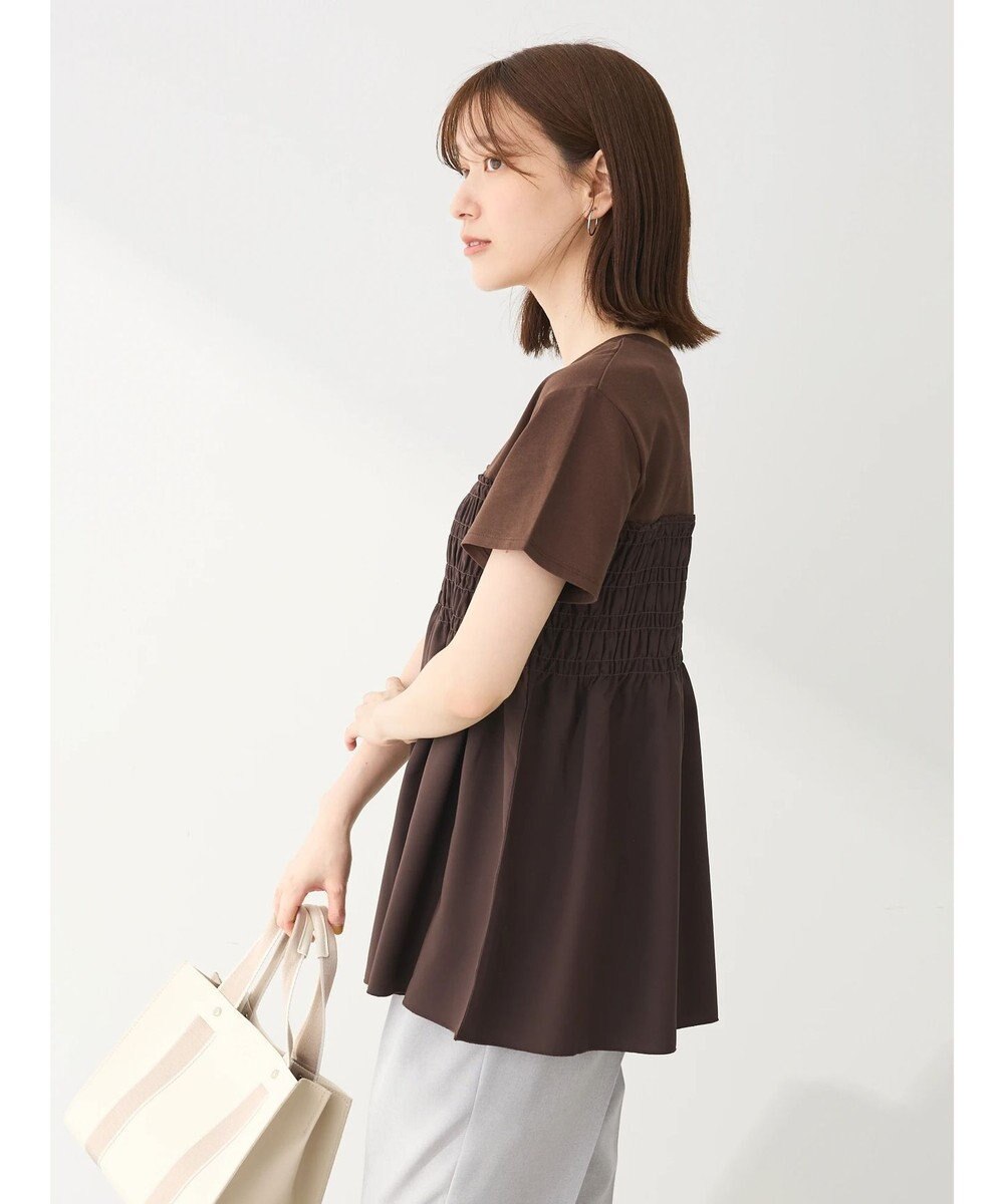 Green Parks シャーリングサテンドッキングプルオーバー 