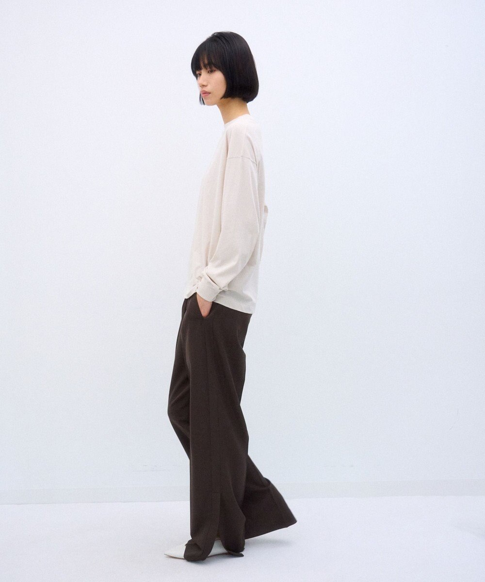 ATON FRESCA NUBUCK | オーバーサイズプルオーバー 