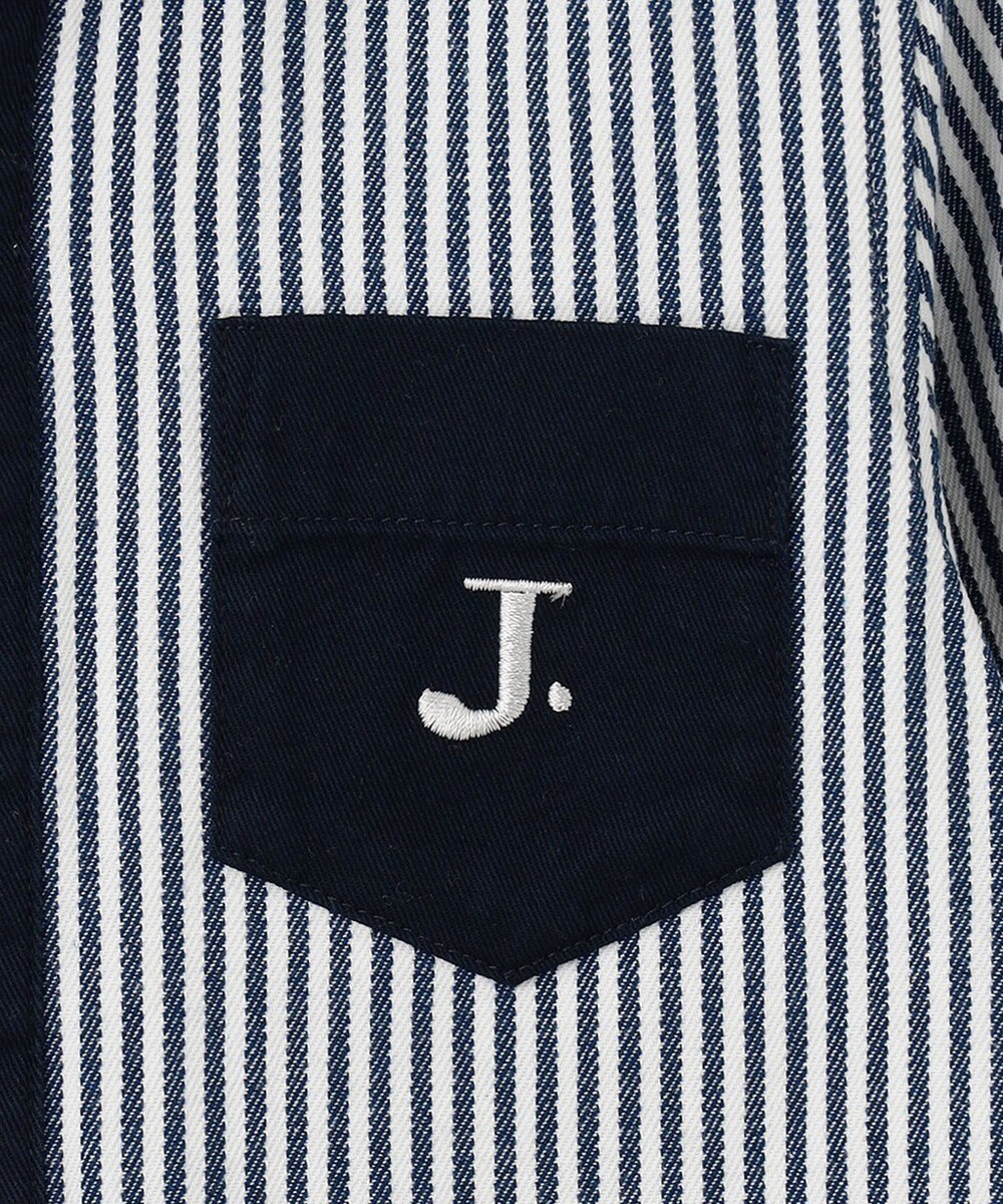 J.PRESS KIDS 【110-130cm】ストライプ＆チェック シャツ 