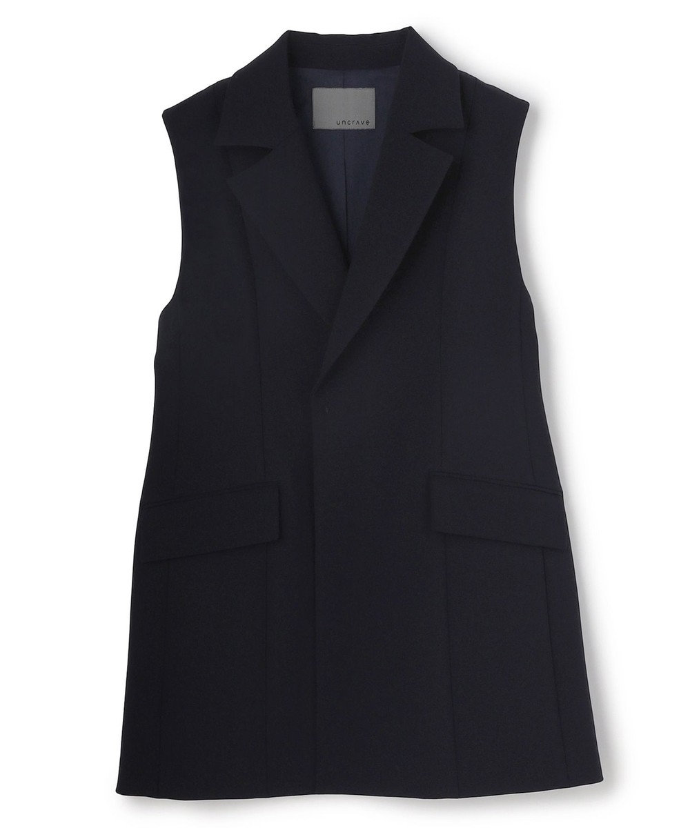 uncrave プルーフダブルクロス テーラードジレ 