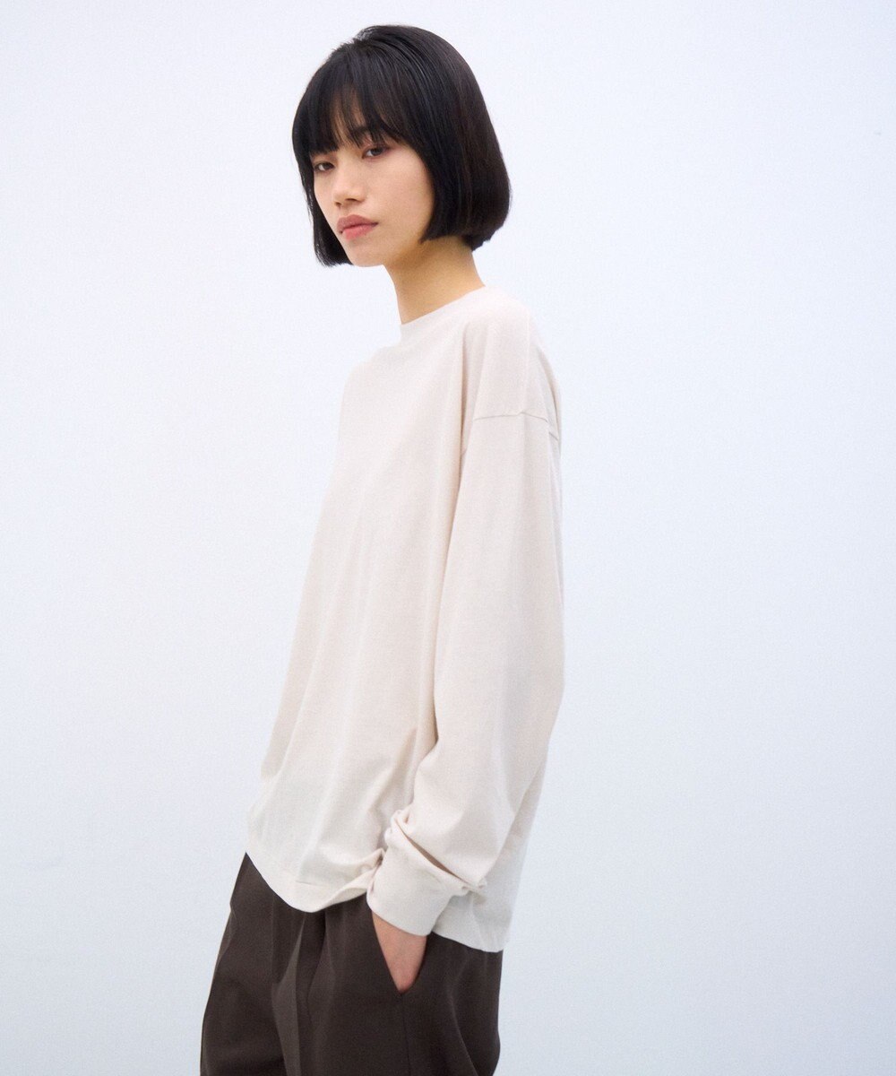 ATON FRESCA NUBUCK | オーバーサイズプルオーバー 