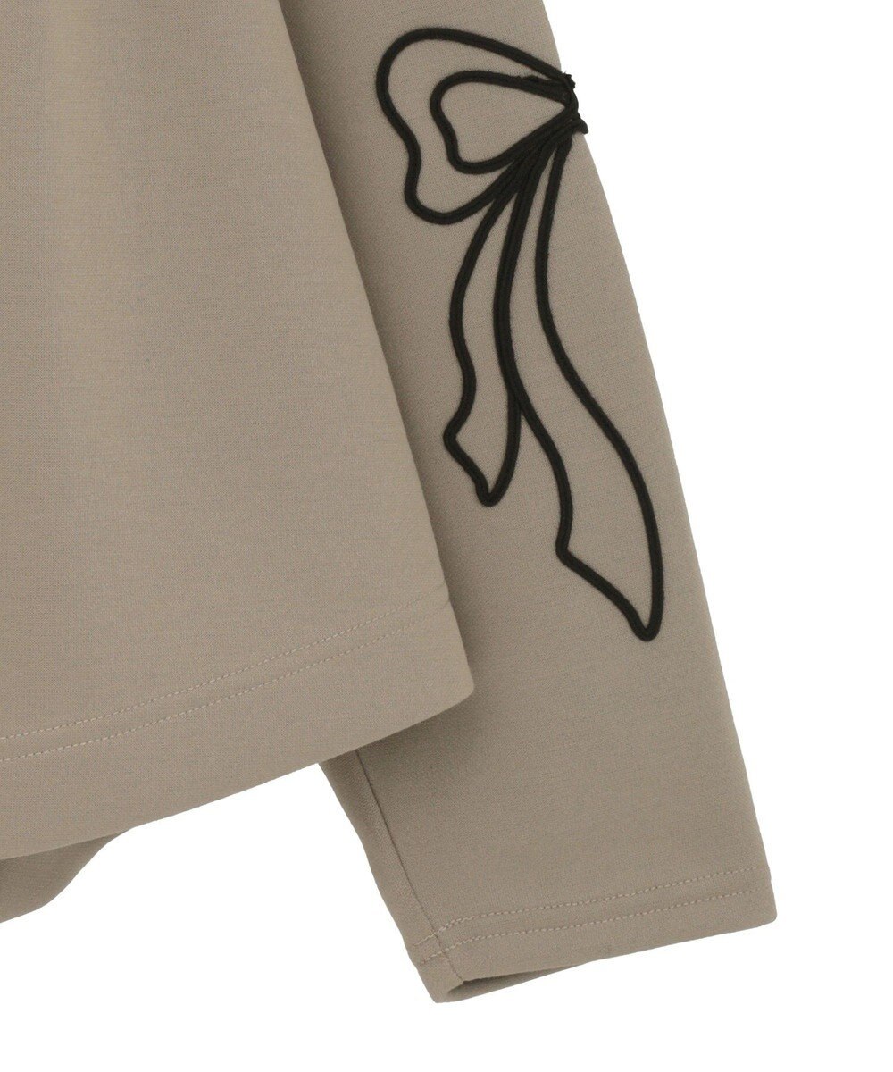 Green Parks ■ESCAR リボンコード刺繍フーディ 