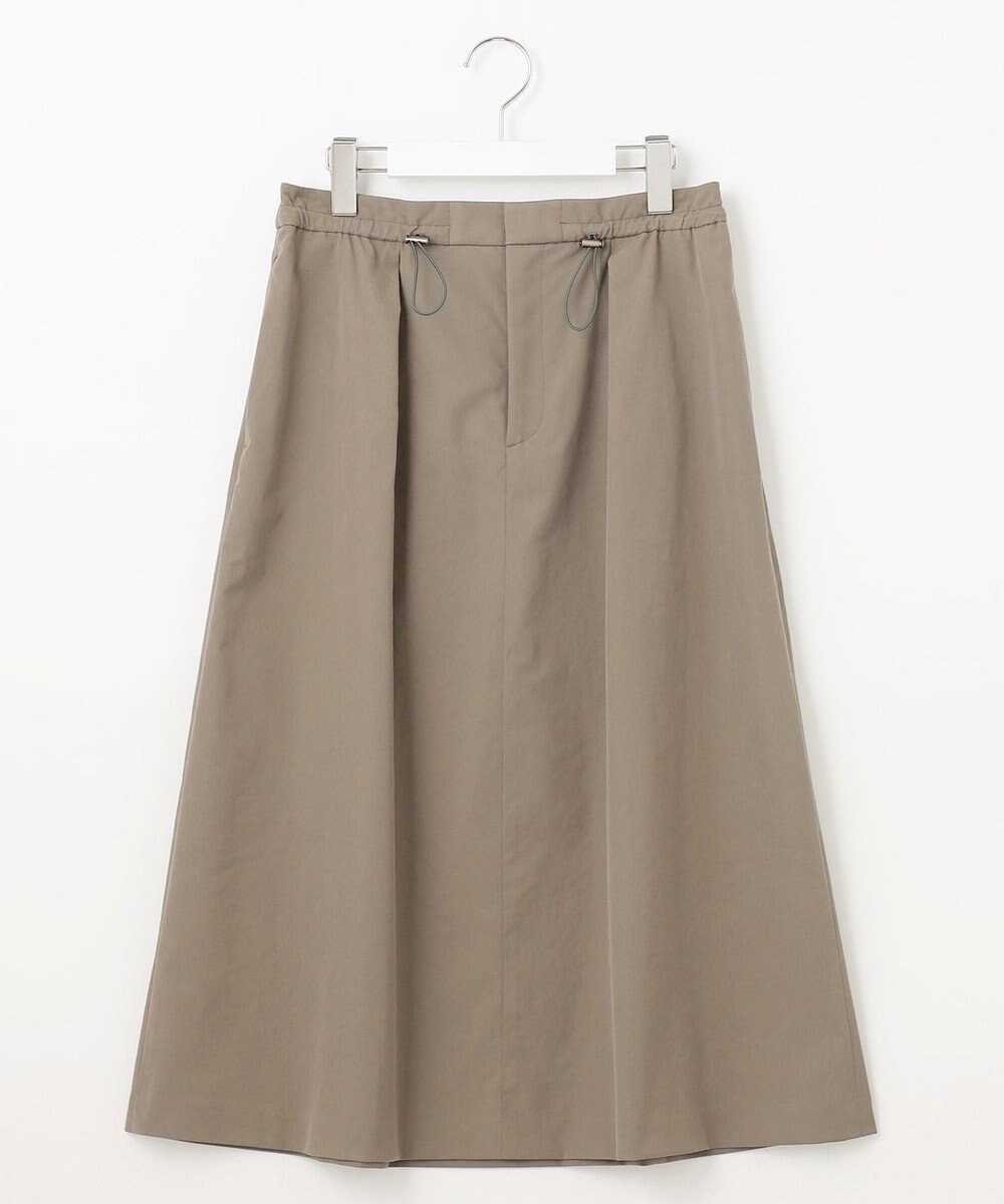 J.PRESS LADIES L 【洗える・吸水速乾・接触冷感】リネンツイル スカート 