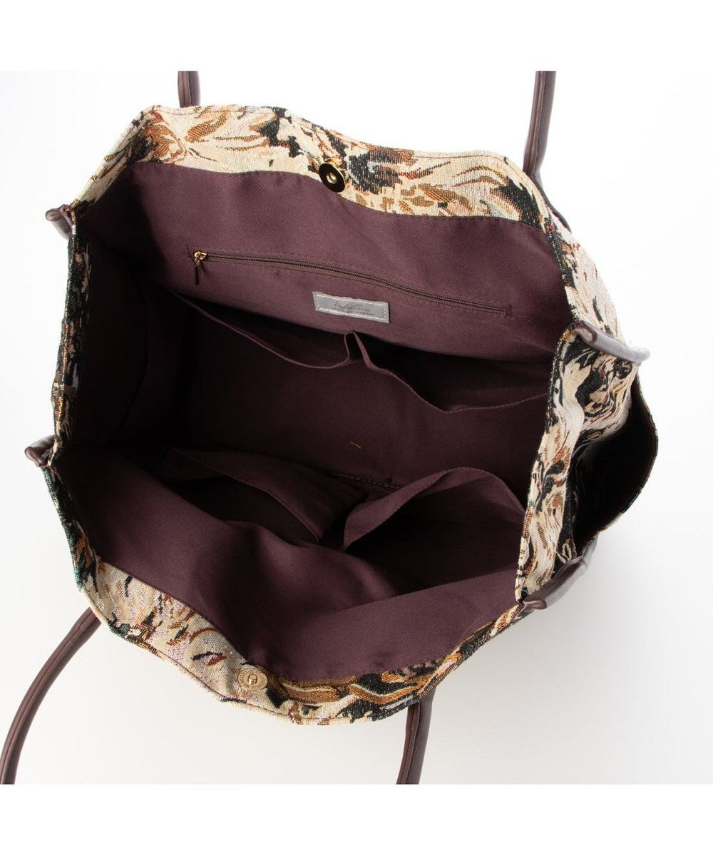 UNBILLION カシュカシュ cachecache / ジャガードスクエアトート 