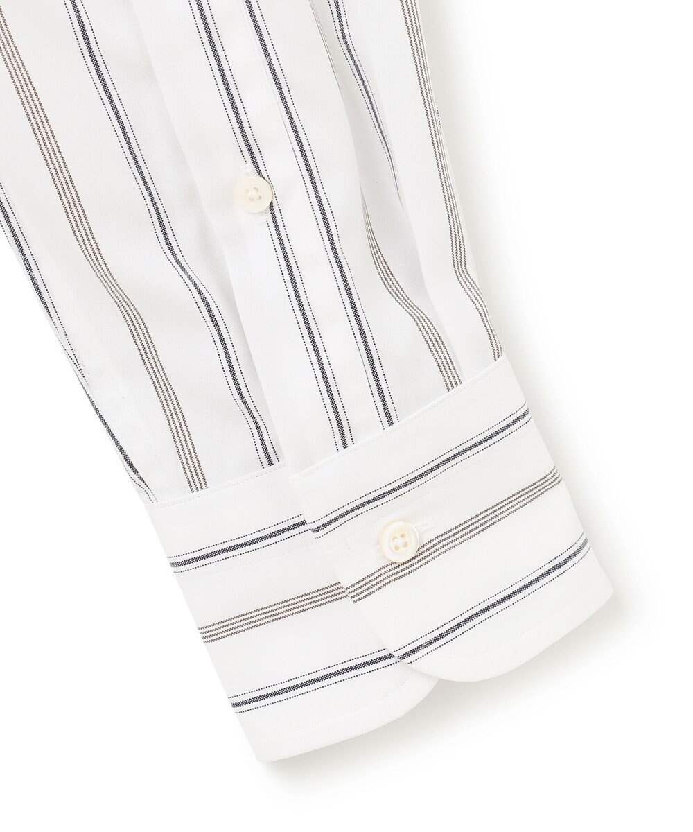 J.PRESS MEN 【PREMIUM PLEATS / 形態安定】ジェントリーストライプ シャツ / B.D. 