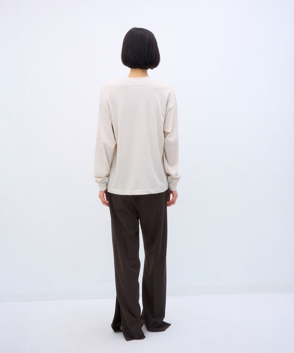 ATON FRESCA NUBUCK | オーバーサイズプルオーバー 