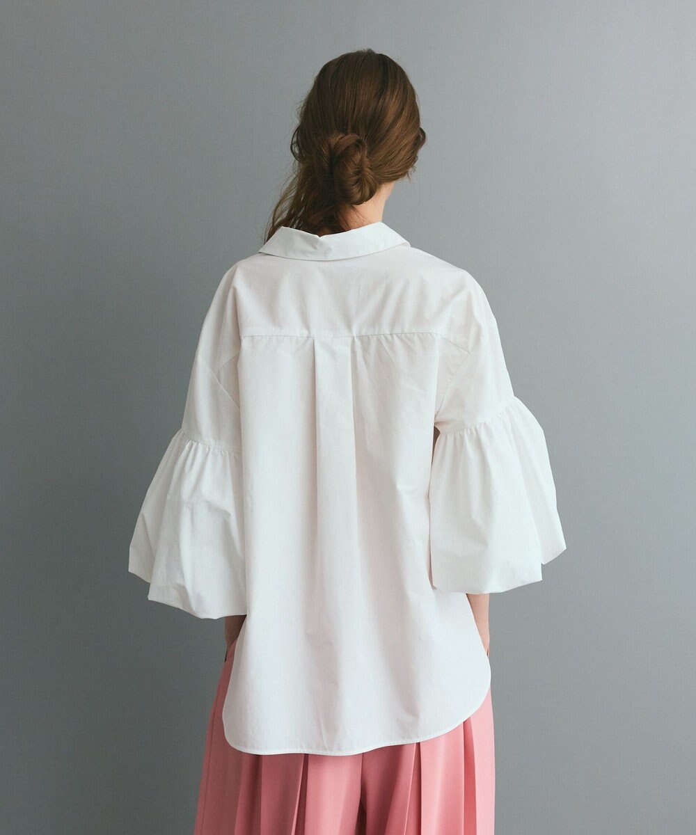 GRACE CONTINENTAL バルーンスリーブシャツ 