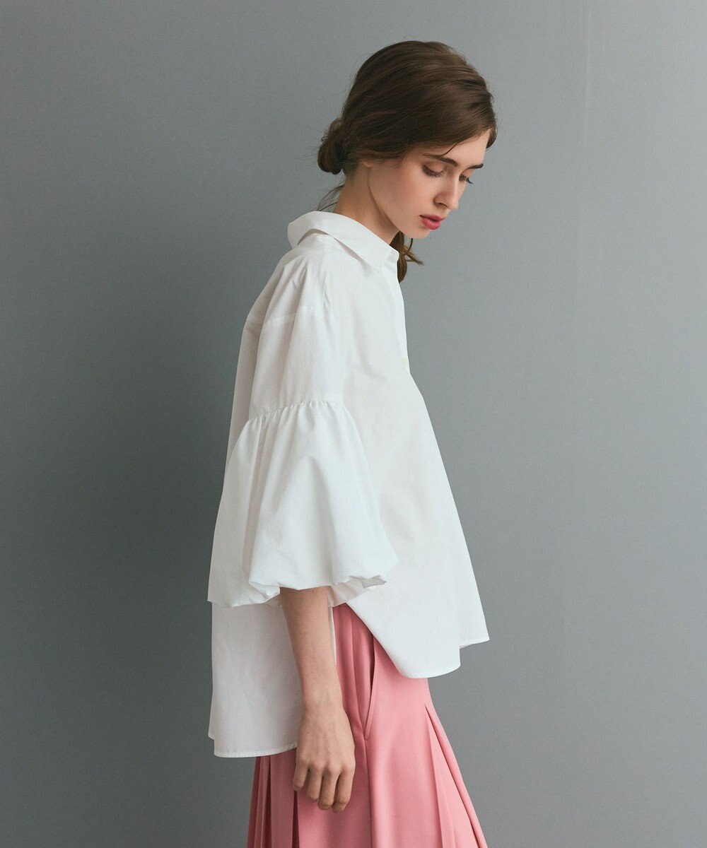 GRACE CONTINENTAL バルーンスリーブシャツ 