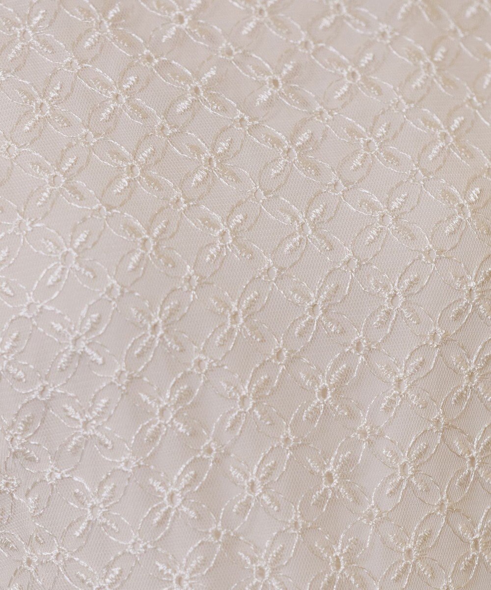 Tiaclasse L 【洗える】レース切替ワンピース 