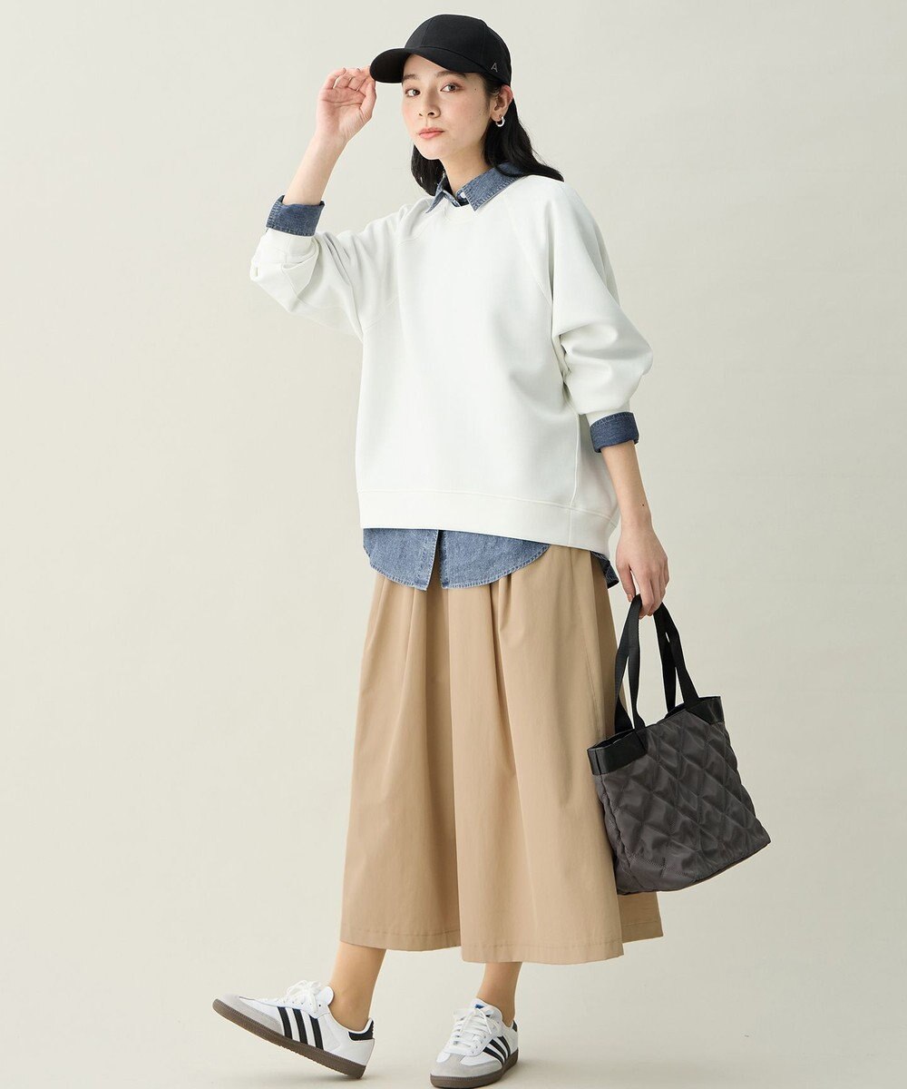 ANY L シアーデニムオーバーシャツ 