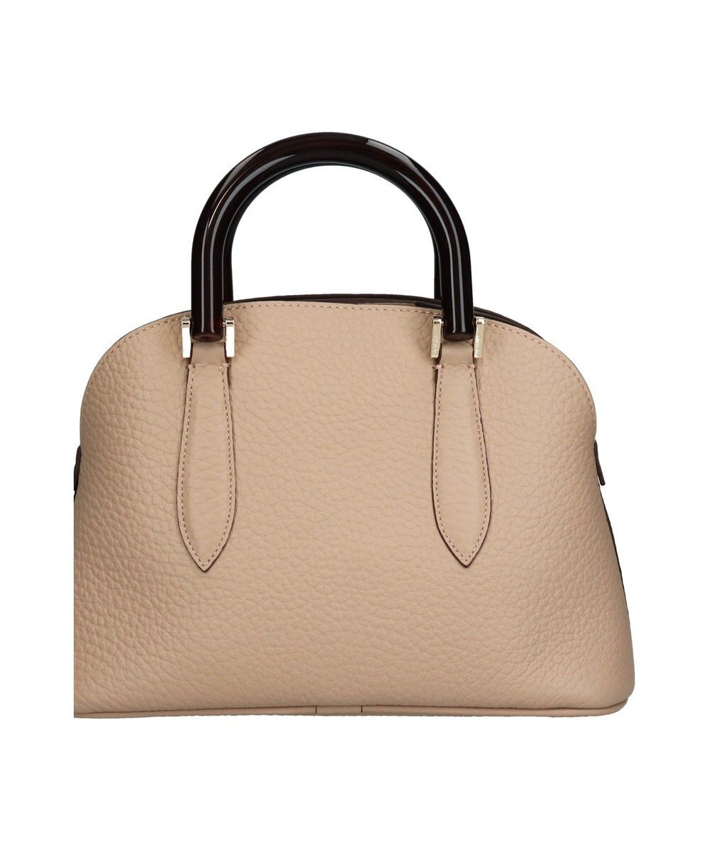 INTER-CHAUSSURES 【LORISTELLA】シュリンクレザーハンドバッグ 