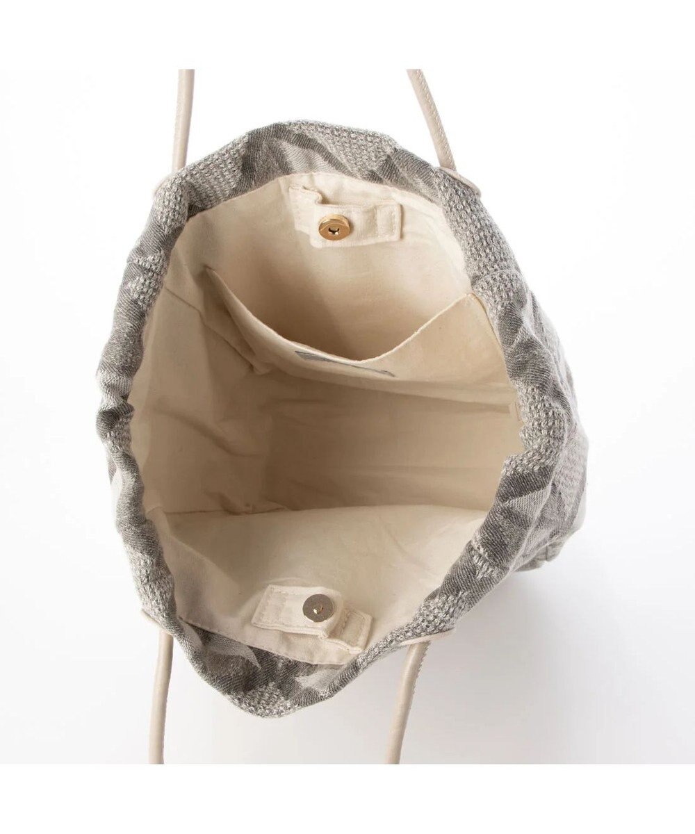 UNBILLION cachecache 加工デニムトートバッグ 