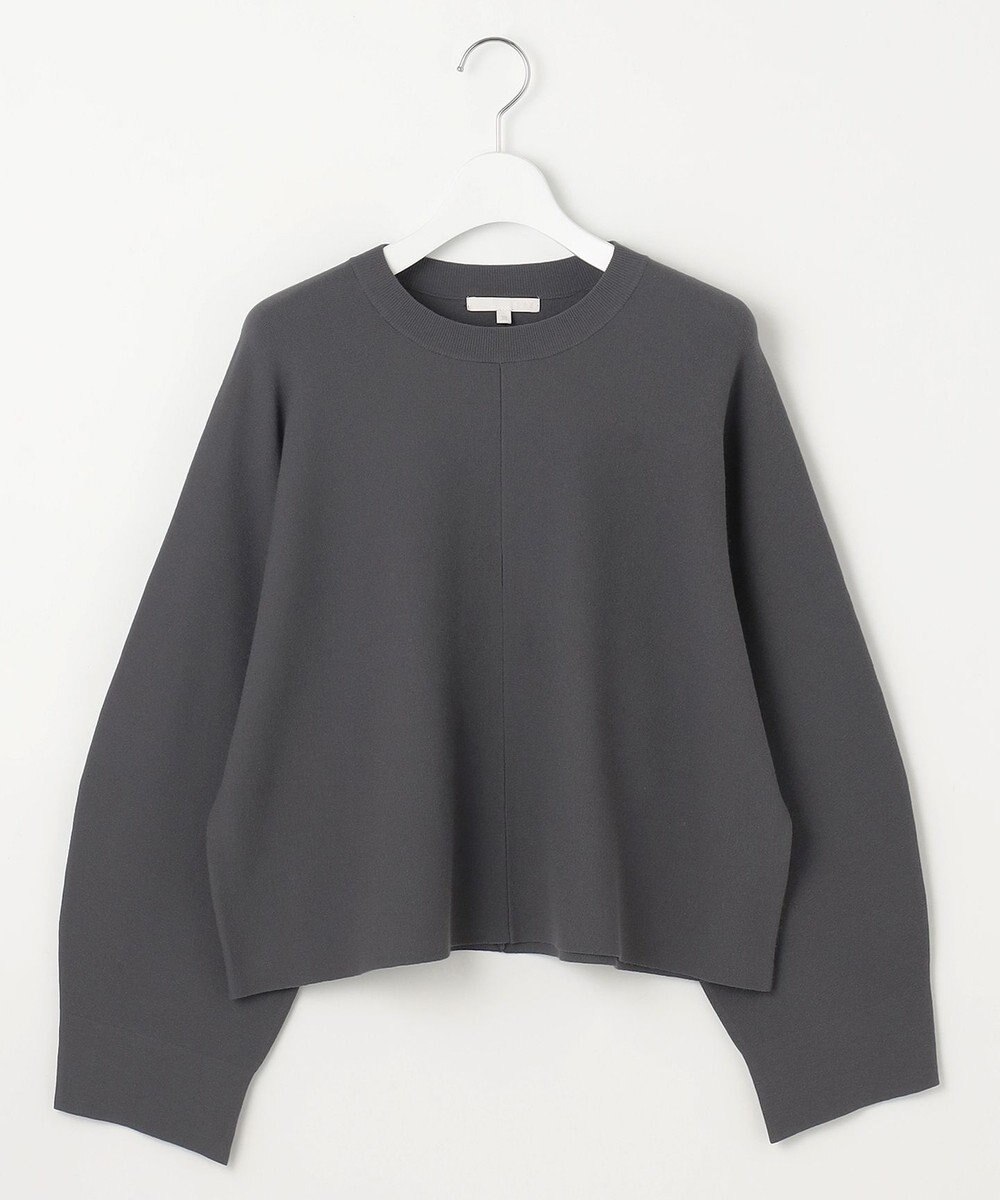 自由区 L 【セットアップ対応・洗える】レーヨンストレッチプルオーバー ニット 