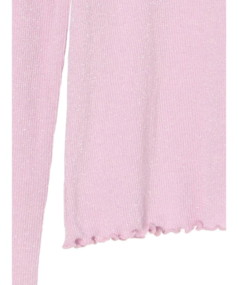 earth music&ecology ラメハイネックプルオーバー 