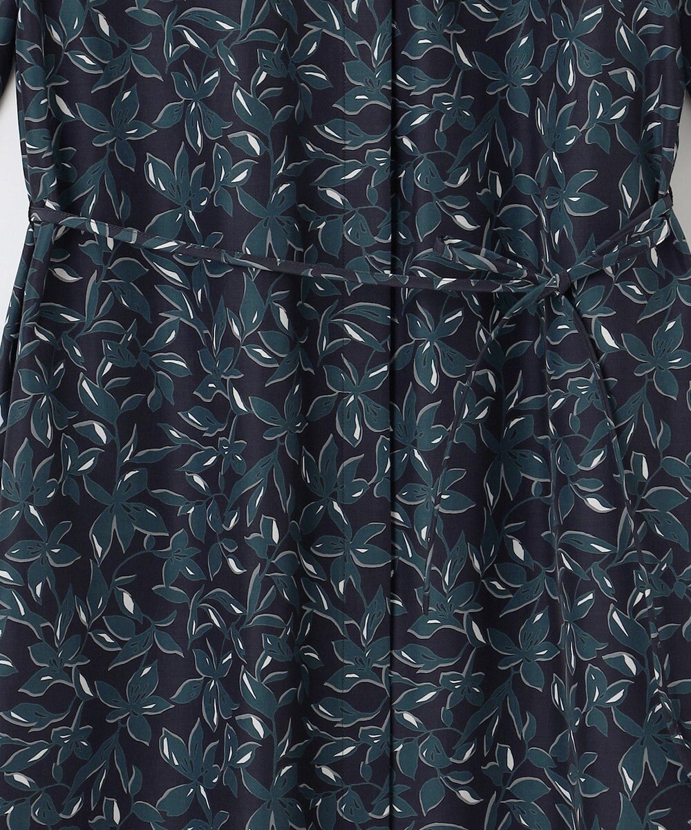 J.PRESS LADIES 【洗える】ボタニカルプリント ワンピース 