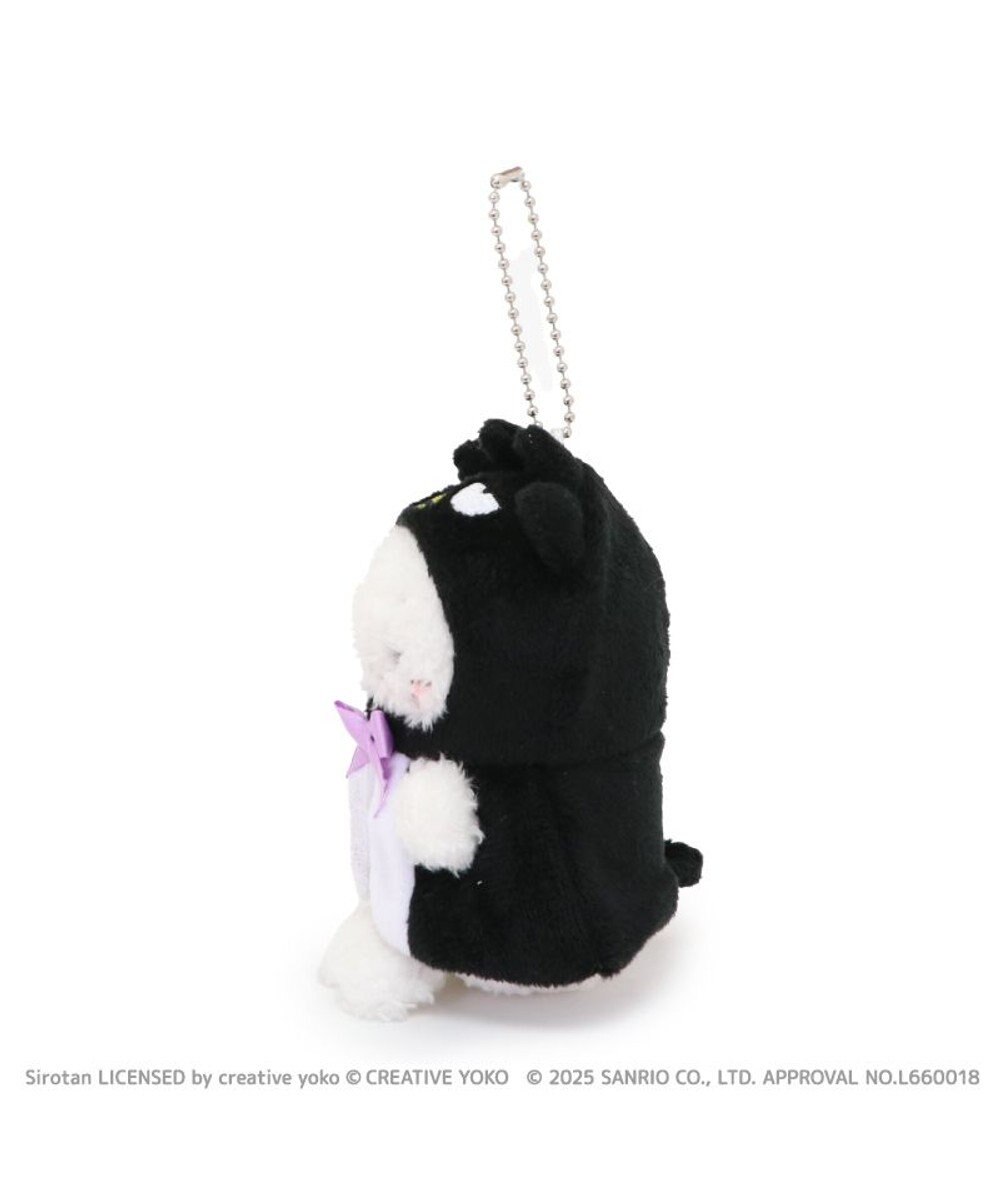 Mother garden しろたん ぬいぐるみキーホルダー バッドばつ丸 【しろたん×はぴだんぶい】 