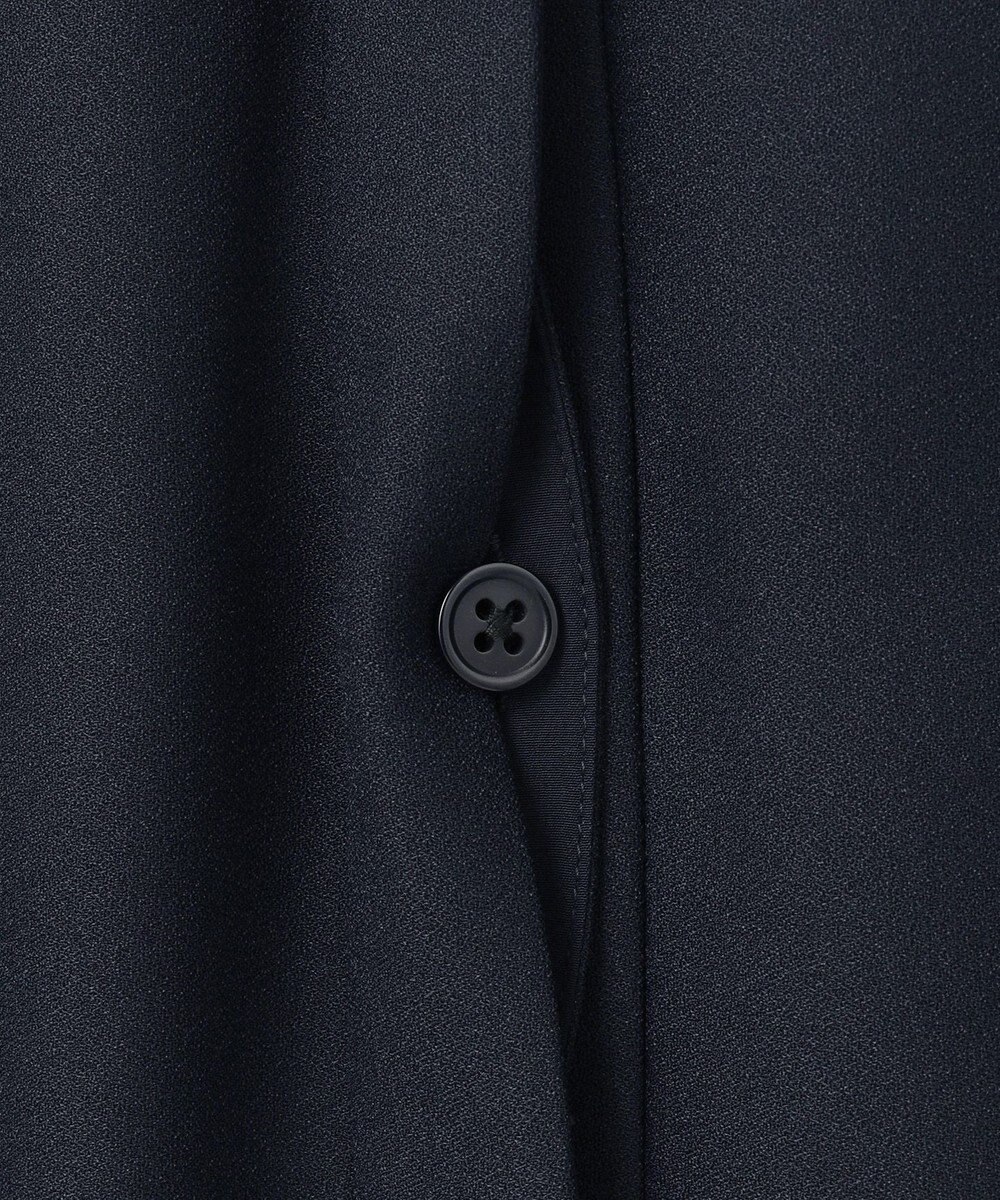 自由区 【洗える】ソフトジョーゼットスキッパー ブラウス 