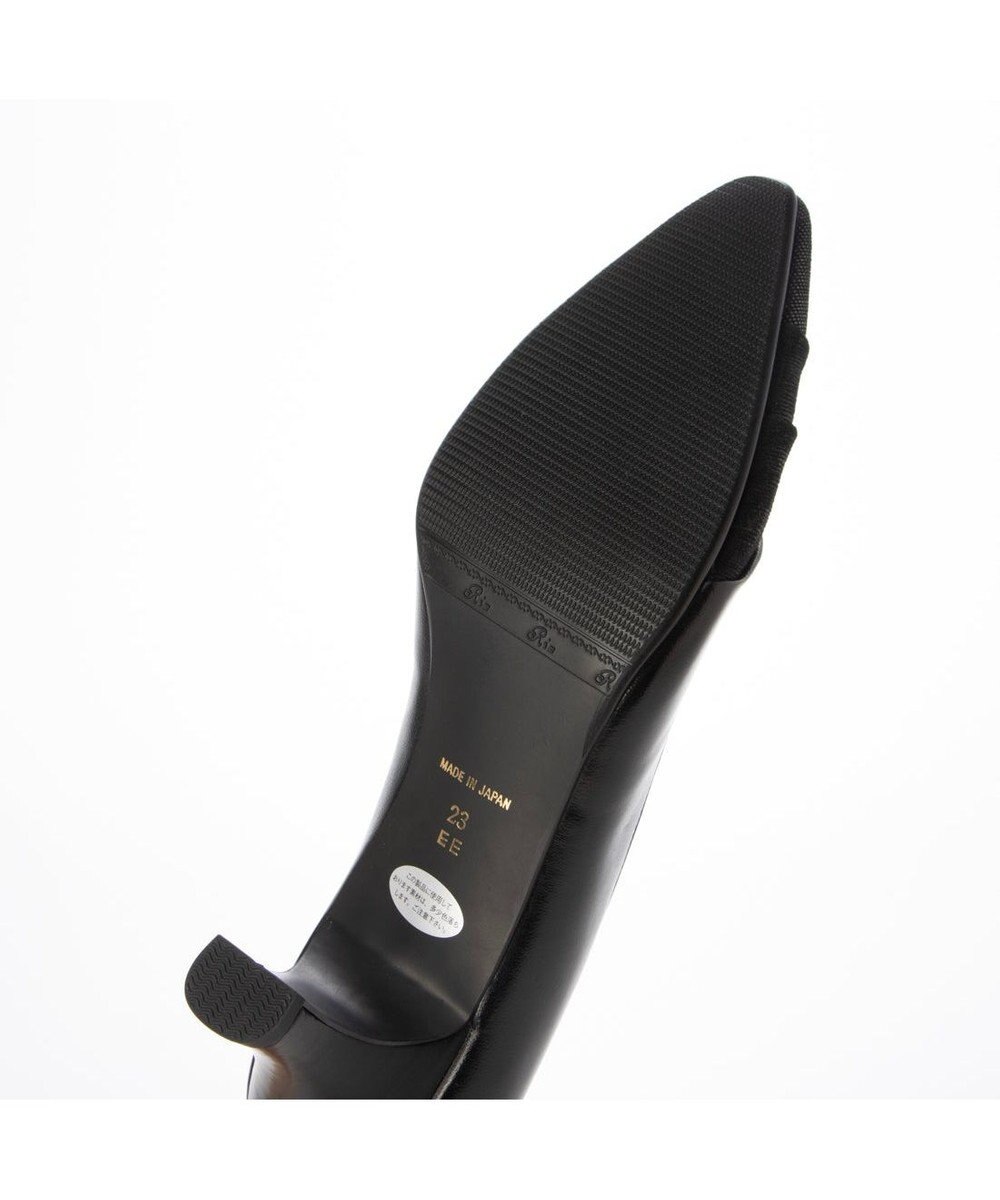 Riz raffinee <Riz raffinee>異素材ポインテッドトゥコンビパンプス 