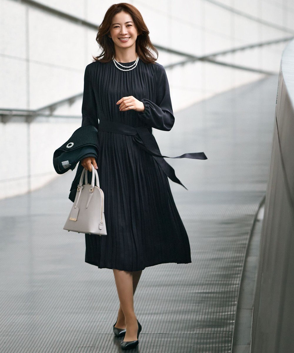 23区 S 【セットアップ対応】シャインツイードストレッチ ノーカラー ジャケット 