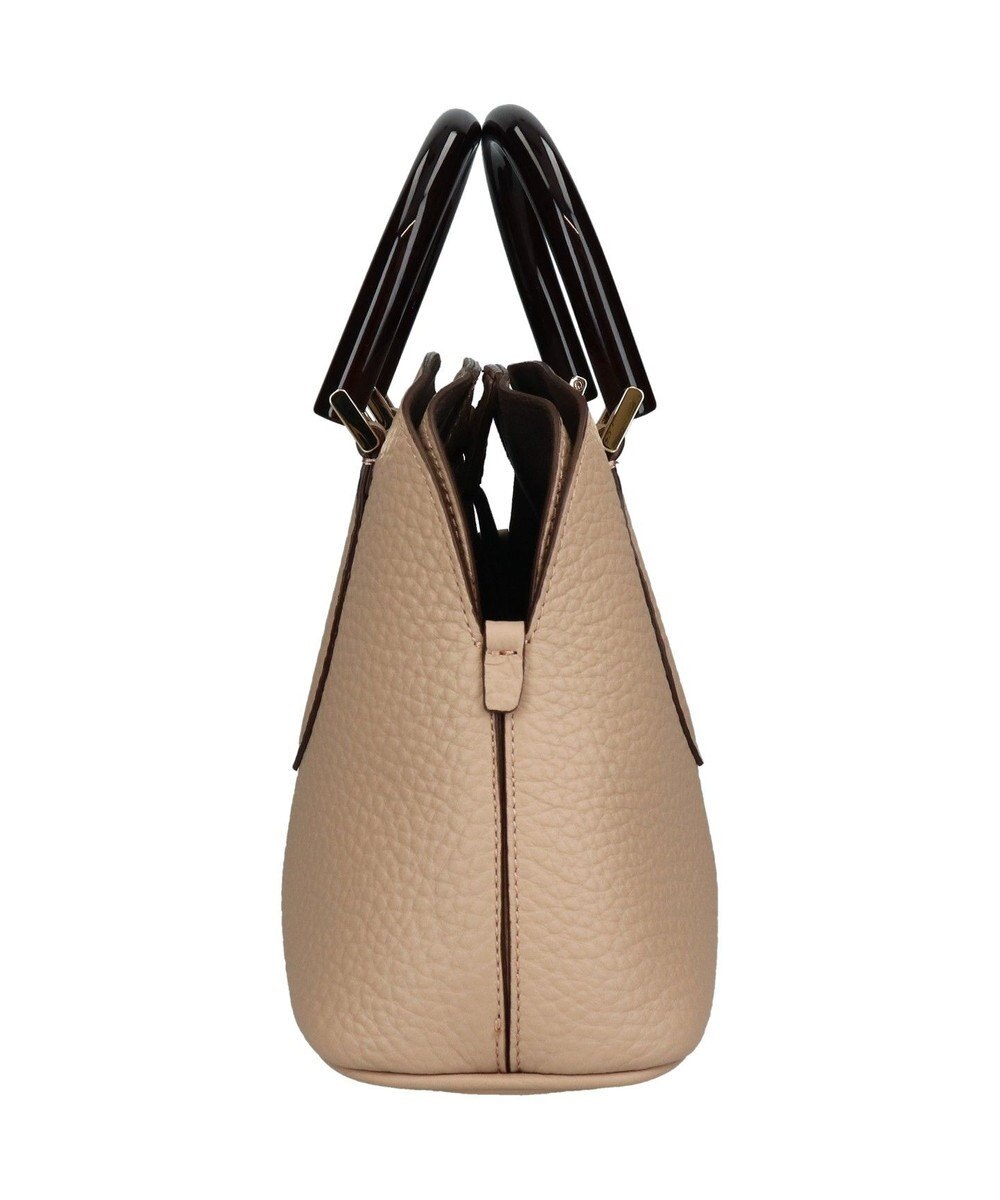 INTER-CHAUSSURES 【LORISTELLA】シュリンクレザーハンドバッグ 