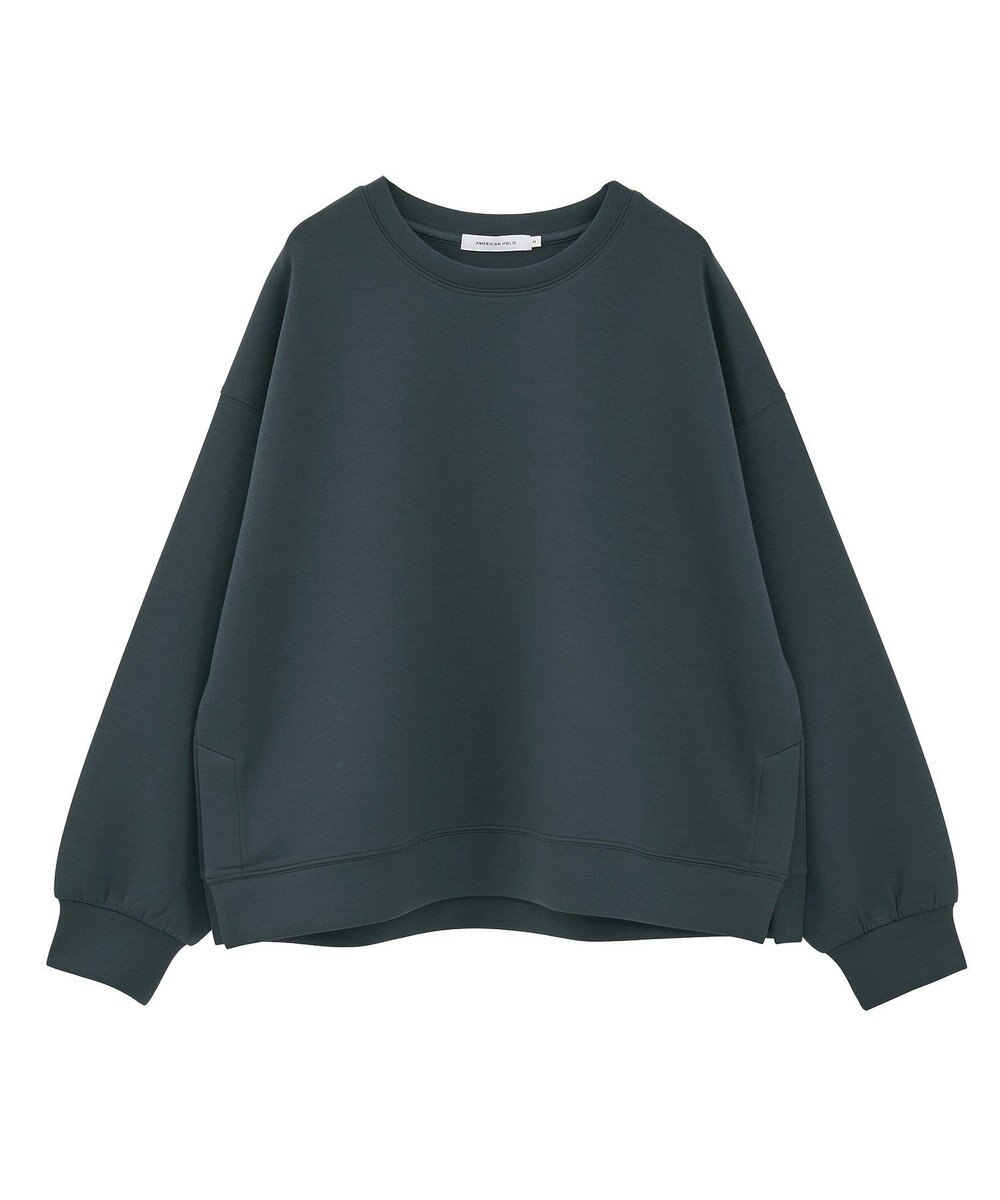 AMERICAN HOLIC 【WEB限定】サイドスリットポンチプルオーバー 