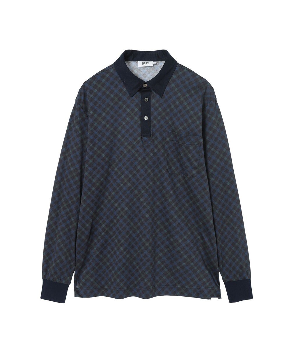 DAKS バイヤスチェック スムースポロ 