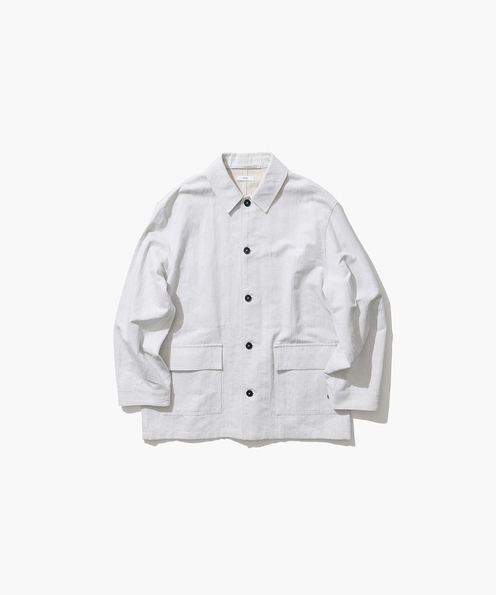 ATON COTTON LINEN KATSURAGI | ワークジャケット 