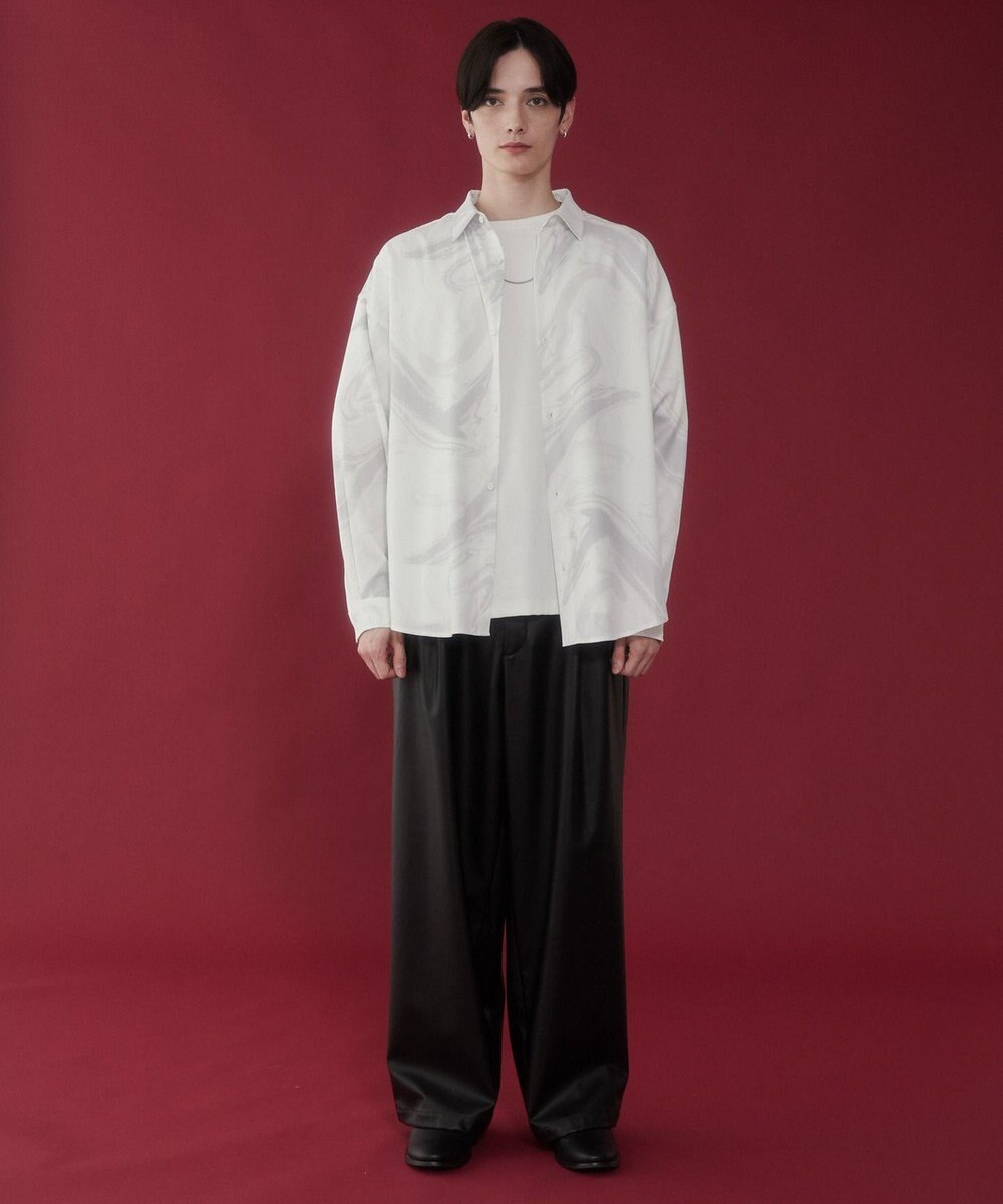 WEGO アムンゼンパターンBIGシャツ（LS） 