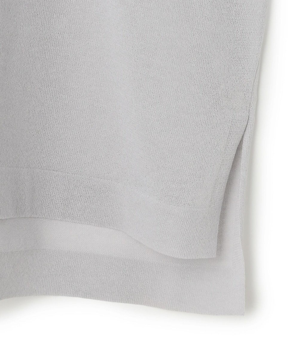 UNFILO シアーフォルムニット クルーネック 