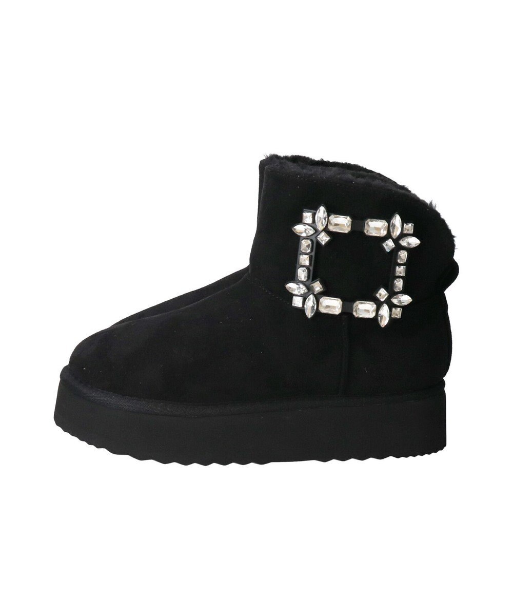 Bridget Birkin 【Bridget Birkin】バックルビジュームートンブーツ 