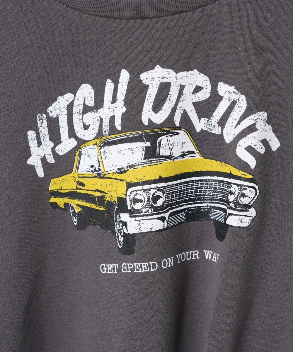 WEGO ヴィンテージライクショートスウェット 