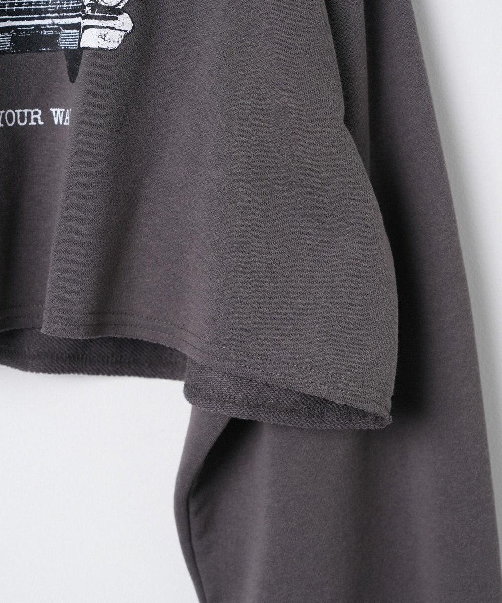 WEGO ヴィンテージライクショートスウェット 