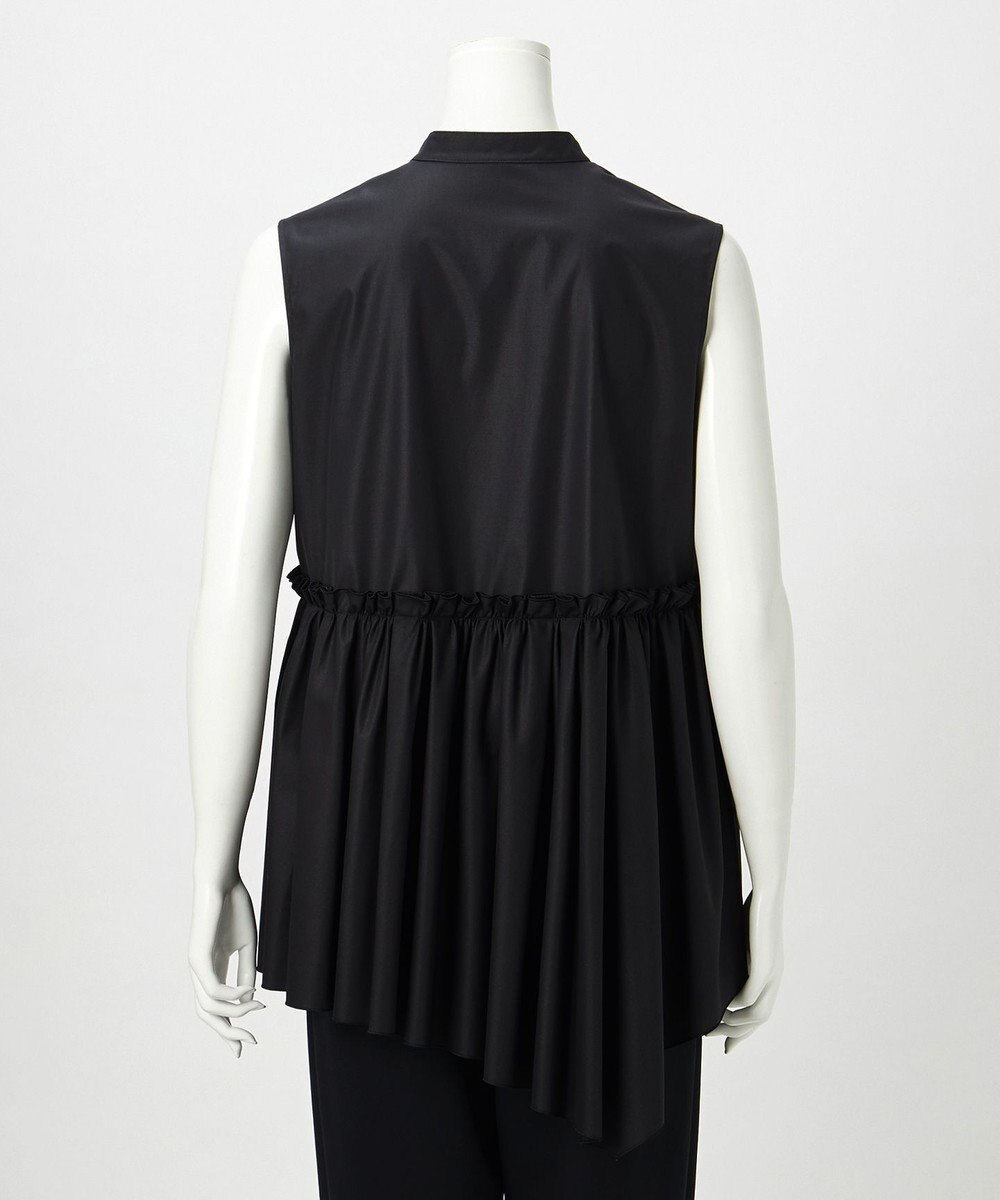 23区 【R(アール)】ルミナスコットン イレギュラーヘム ブラウス 