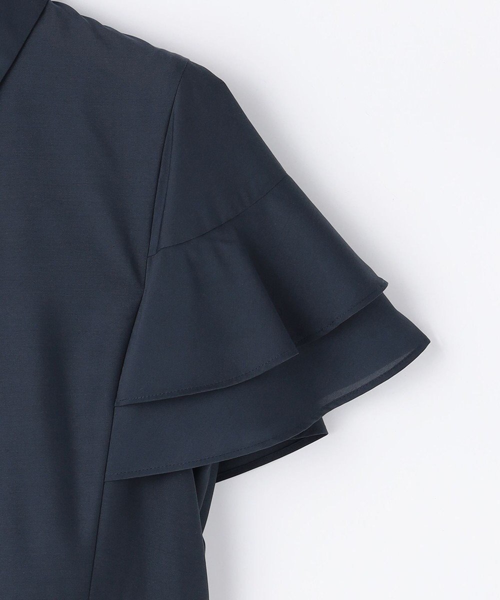 組曲 L 【先行予約】シアーボイル フリル袖ワンピース 