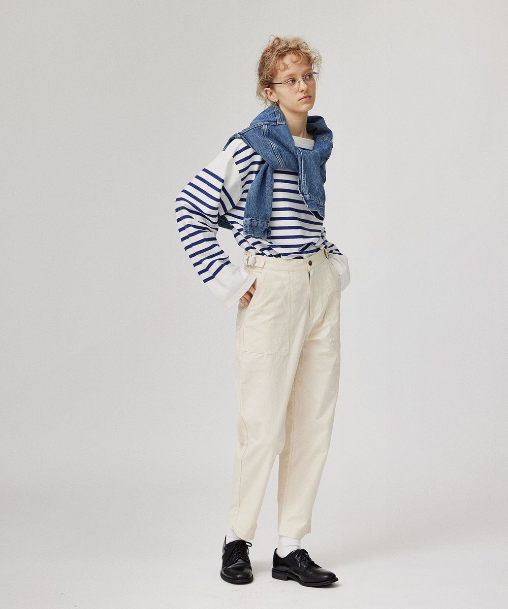 LENO UTILITY TROUSERS《UNISEX》ベイカーパンツ 