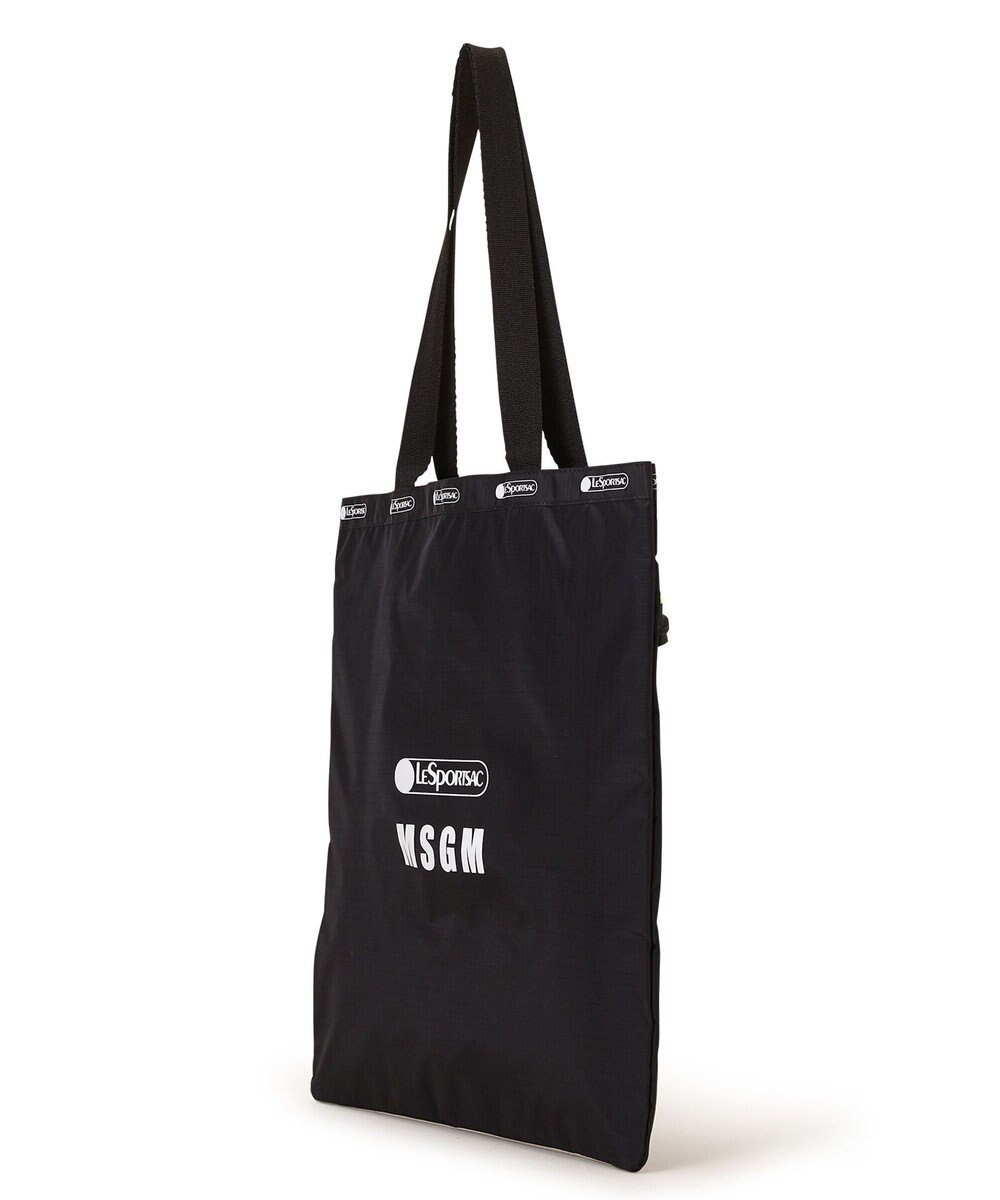 LeSportsac MSGM LG EMERALD TOTE/ロゴトートブラック 