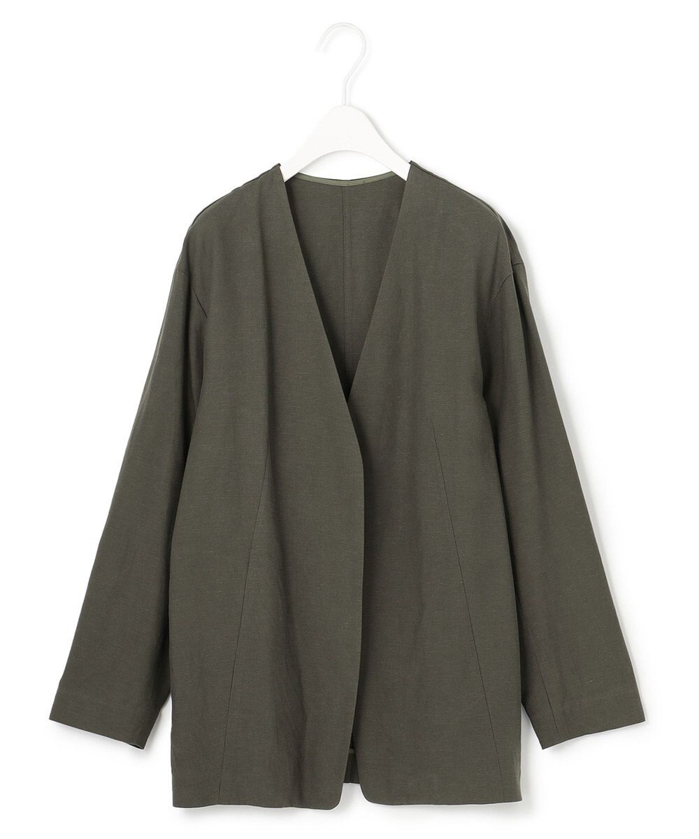 ICB 【洗える】 Unleash ノーカラージャケット 