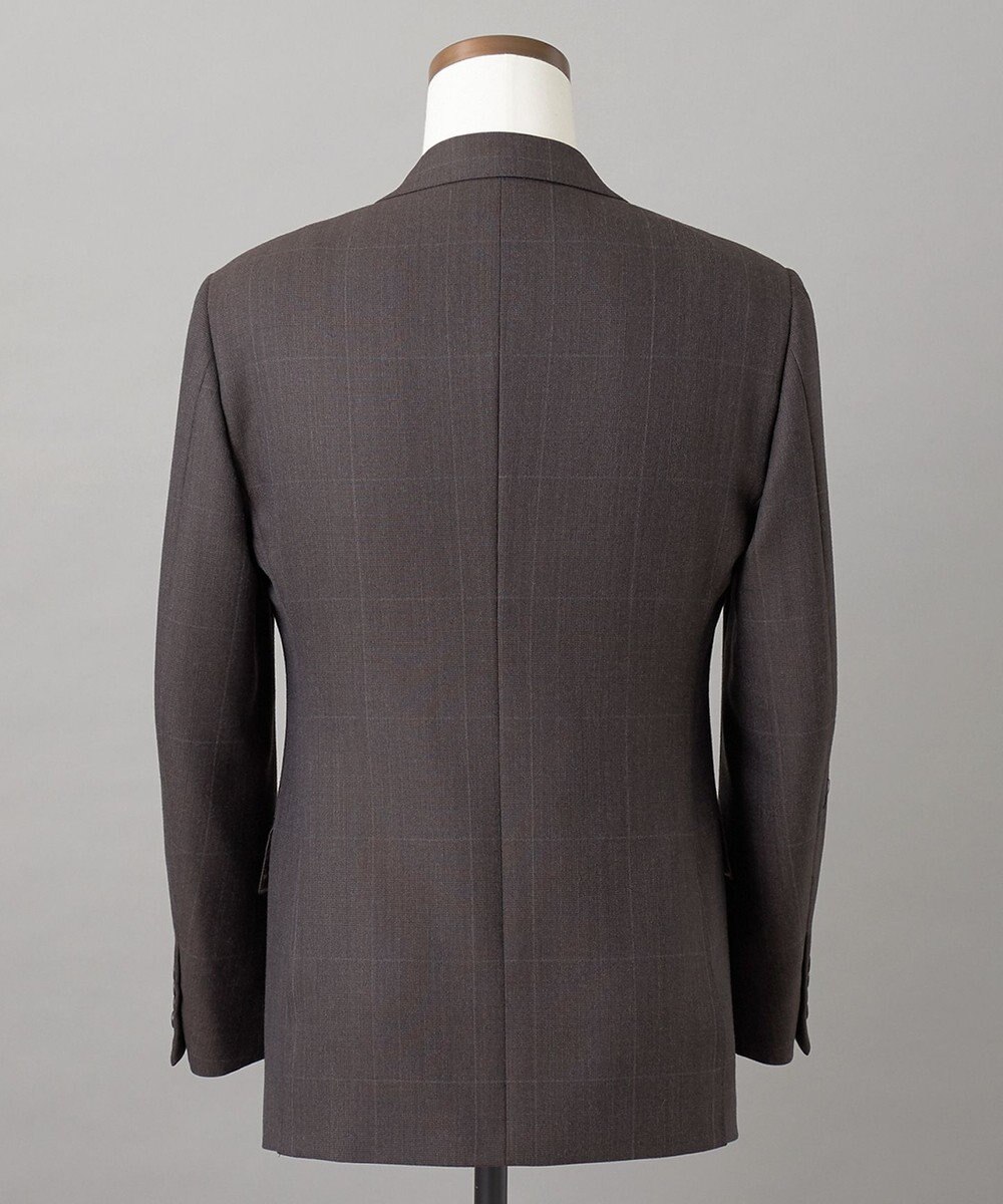 GOTAIRIKU 【ZEGNA/ゼニア】ISLANDFLEECE/アイランドフリース 3ピーススーツ（ブラウン×格子） 