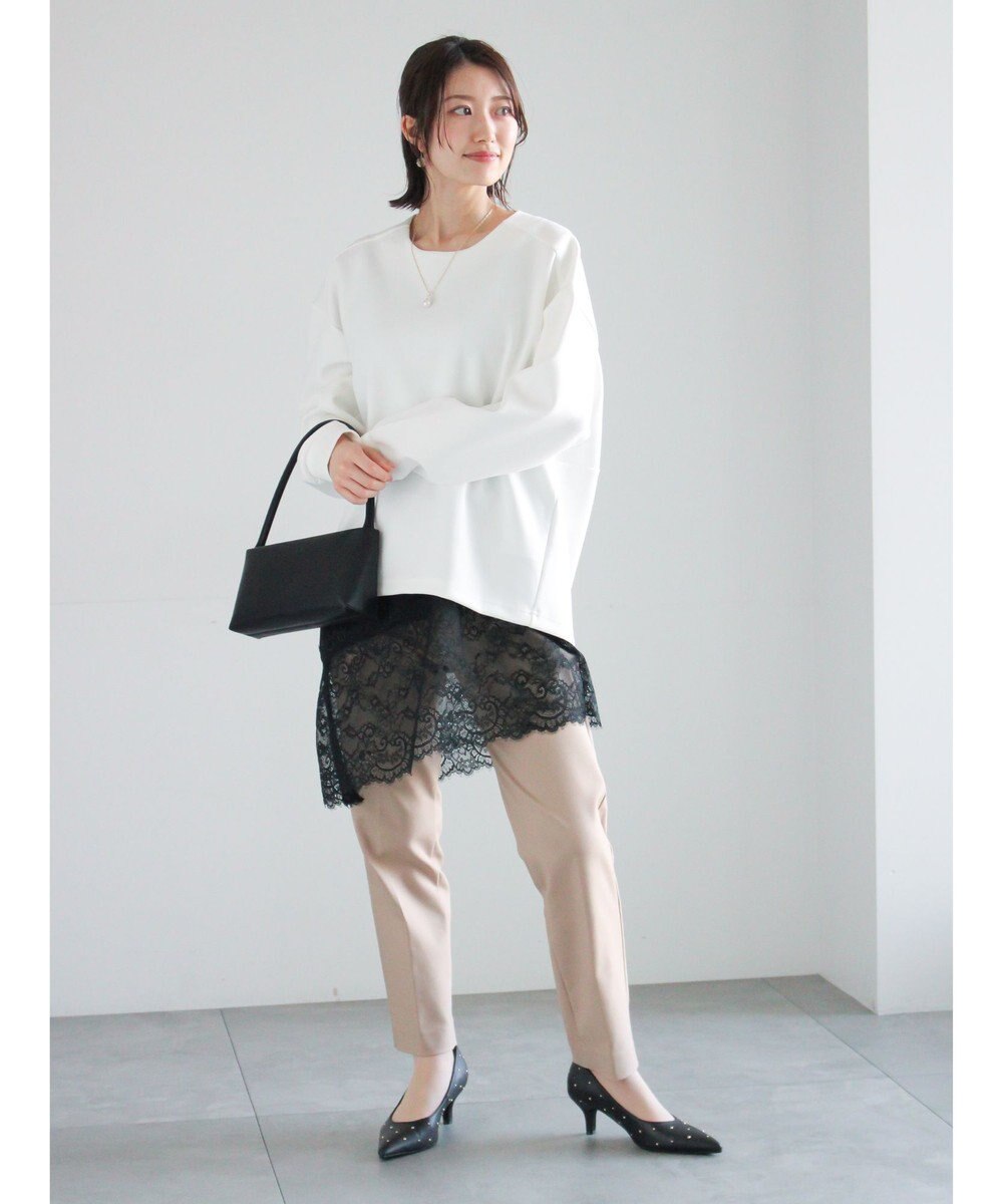 Te chichi イレギュラーヘムレイヤードレースキャミ 